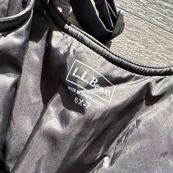 L.L. Bean Black Snow Bib - Picture 2 of 10
